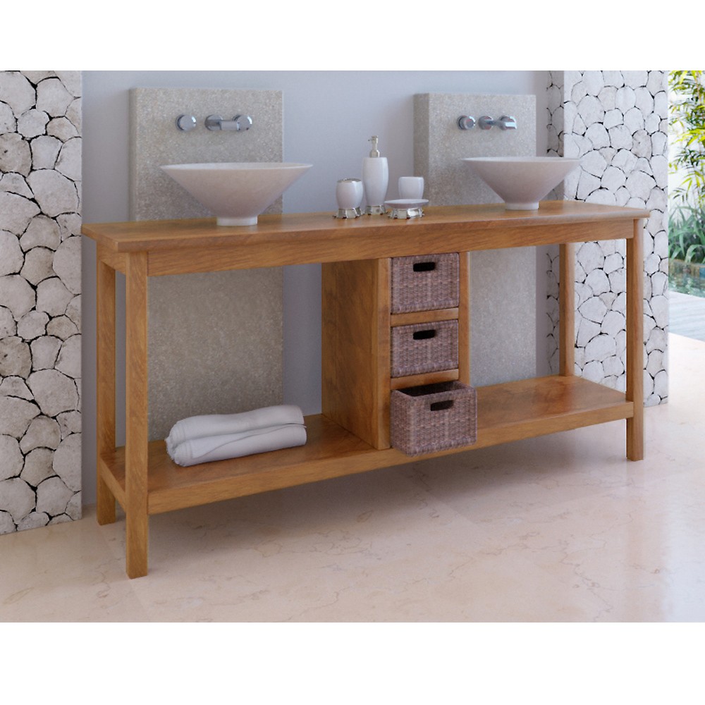 Meuble de salle de bain exotique: t conseils pour salle de bain ...