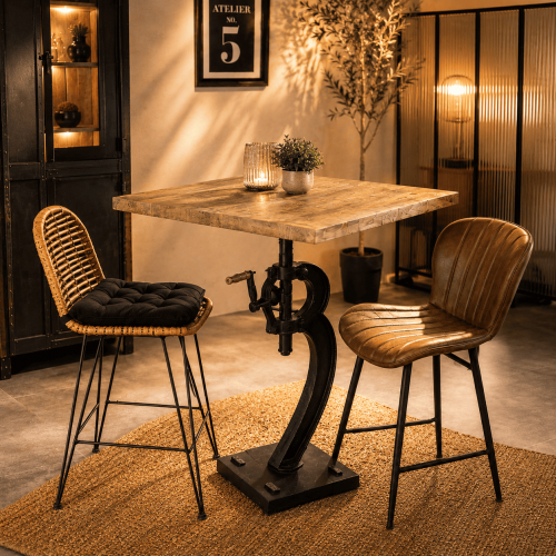 Table de bar Seattle Manguier