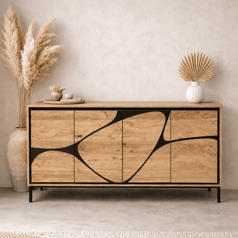 Buffet basTulum 4 portes