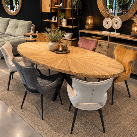 Table Ovale Sun — autre vue