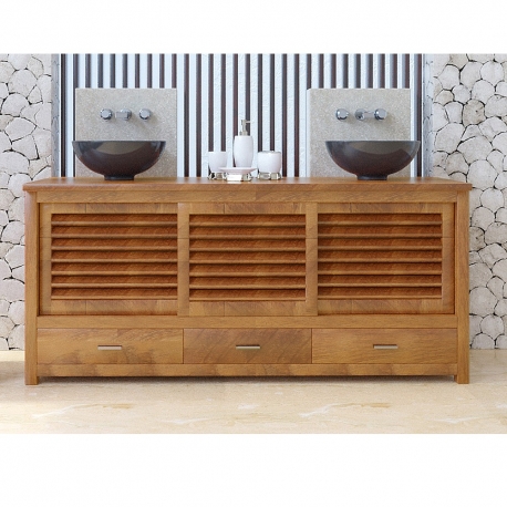 Meuble bas de salle de bain Java — autre vue