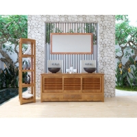 Meuble haut de salle de bain Java