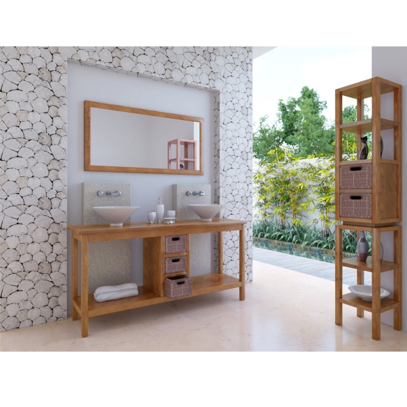Meuble bas de salle de bain Kuta