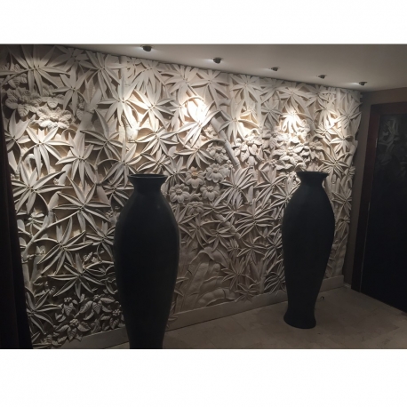 Mur sculpté intérieur — autre vue