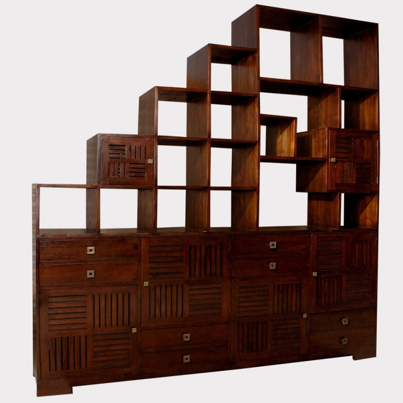 Ensemble étagère Side Board exotique exotique