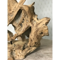 Aquarium ou vase bois floté S