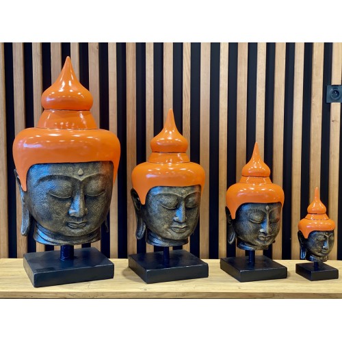 Buddha Head Orange