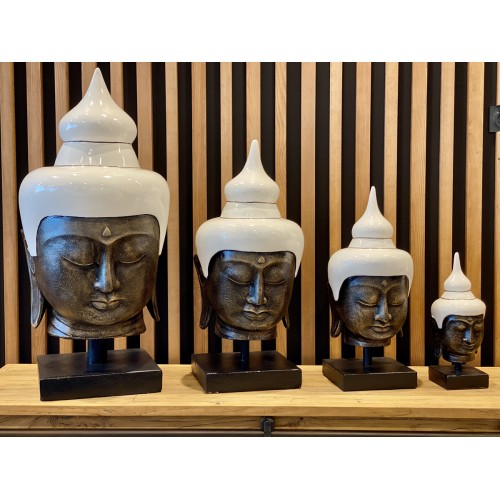 Buddha Head Blanc