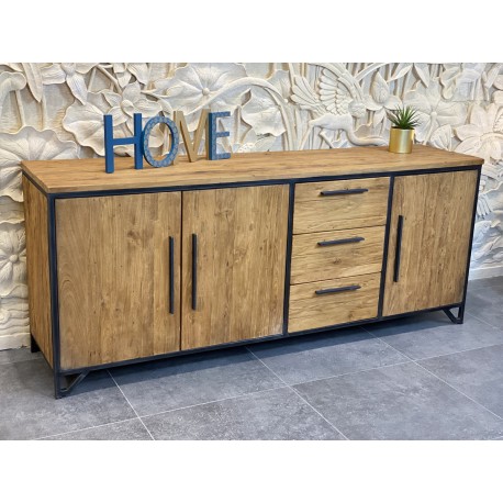 Buffet Authentika 3 Portes 3 Tiroirs — autre vue