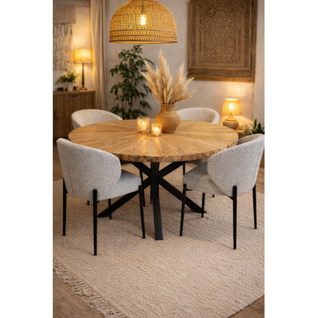 Fauteuil Venice - Beige — autre vue