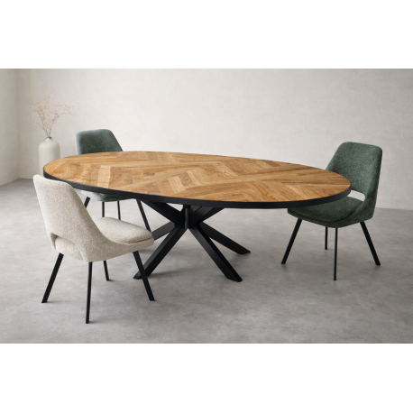 Chaise St Tropez - Vert foncé — autre vue