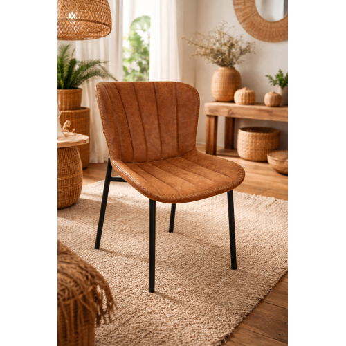 Chaise Manhattan Cognac