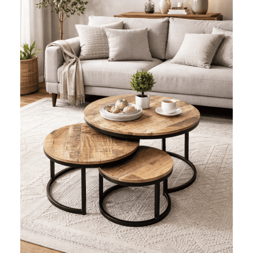 Set de 3 Tables Gigognes...