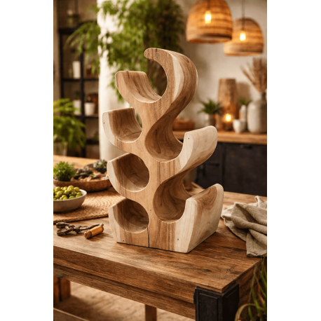 Porte Bouteilles Suar-wood — autre vue