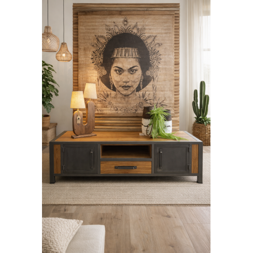 Meuble TV Loft 2P & 1T