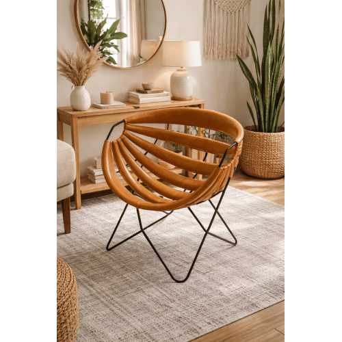 Fauteuil Baseball cuir