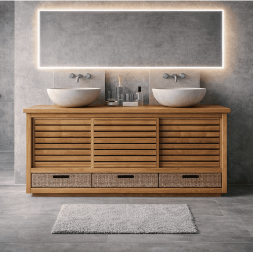 Meuble bas de salle de bain...