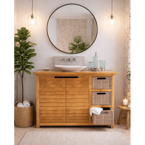 Meuble bas de salle de bain...