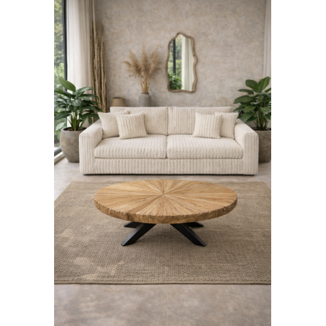 Table Basse Ovale Sun — autre vue