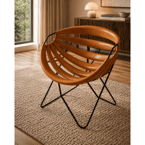 Fauteuil Baseball cuir