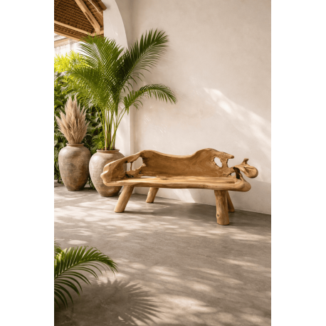 Banc Teckwood — autre vue