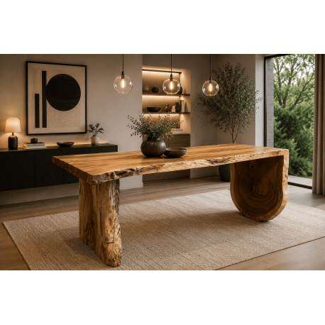 Table Haute Suar Wood — autre vue