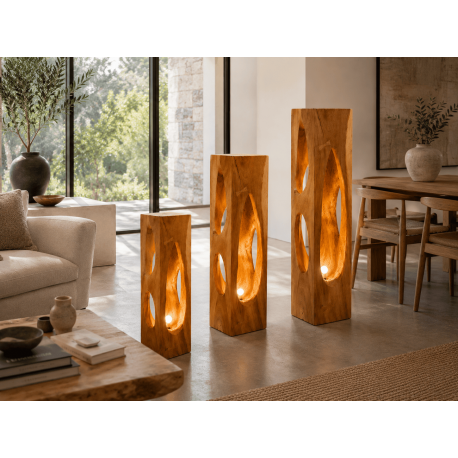 Lampe Block Suar Wood — autre vue