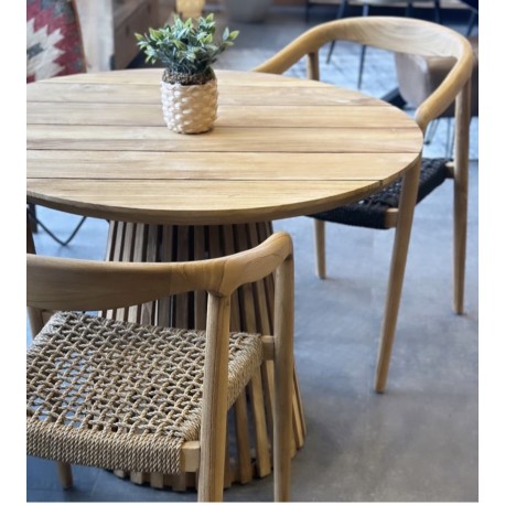 Table de Salle à Manger Ronde Padang — autre vue