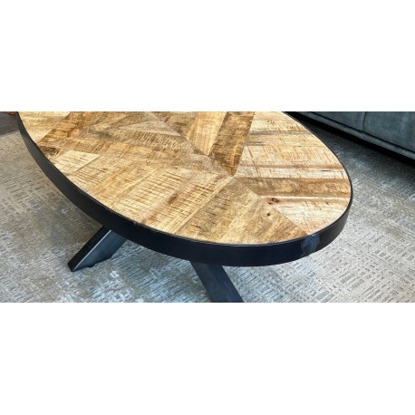 Table Basse Ovale Gaya — autre vue